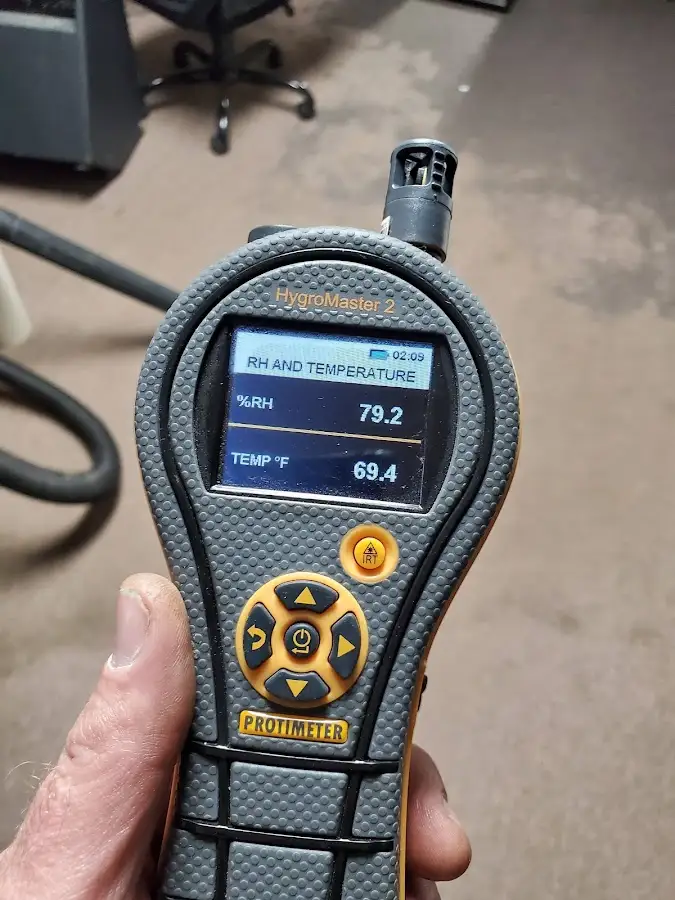 Moisture meter humidity assessment for Mold Remediation & Removal in Hainesport